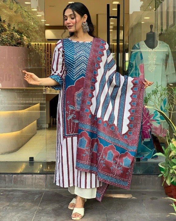 DC G59 Muslin Digital Printed Kurti With Bottom Dupatta Wholesale Price In Surat